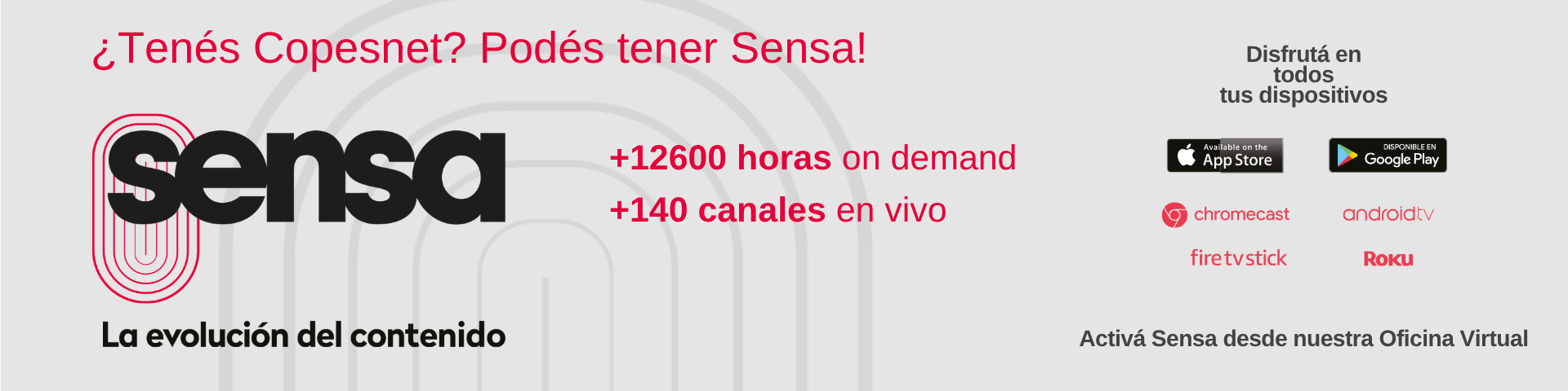 ¿Tenés Copesnet? Podes tener Sensa!